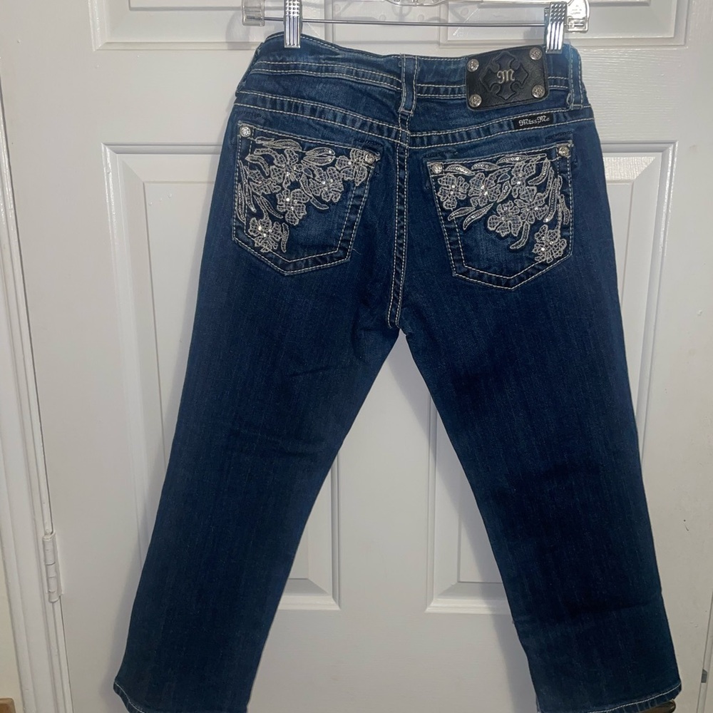 Miss me cuffed capri jeans size 29 - Picture 2 of 9